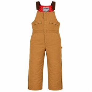 Steelguard Mens Insulated Cotton Canvas Bib Overalls Abrasion Resistant XL